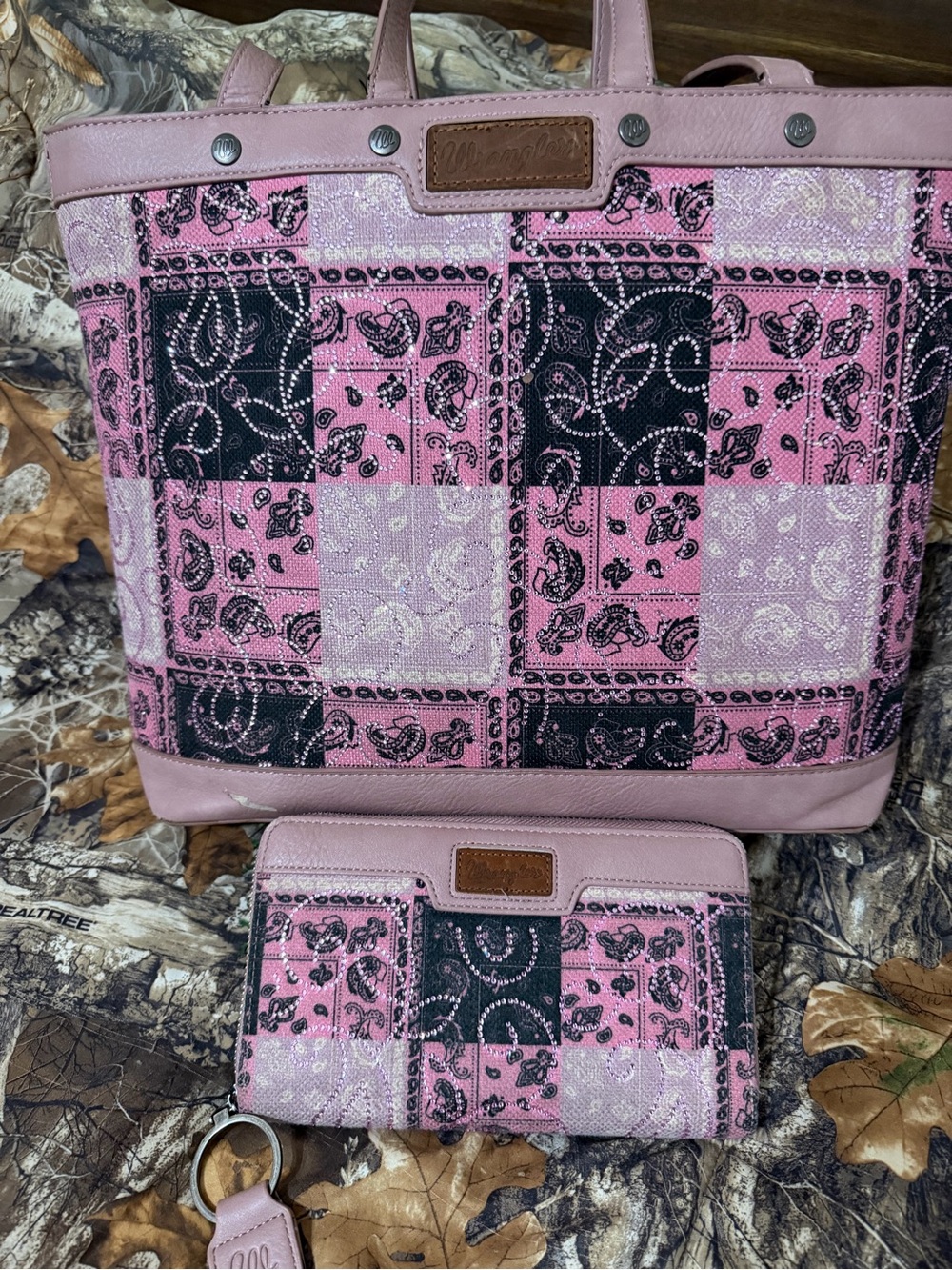 Montana West tote bag set